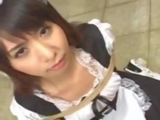 Bound Asian Maid Begs for Cum, Free For Mobile Online adult film vid